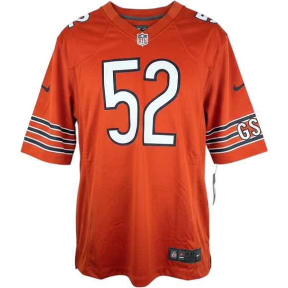 Nike Other - Nike Khalil Mack Chicago Bears Orange On Field Game Jersey Mens XXL NWT NFL